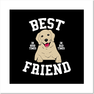 Best Friend Gift For Dog Lover Posters and Art